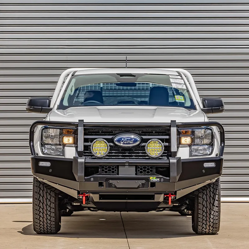 Ironman Commercial Bull Bar Hooped